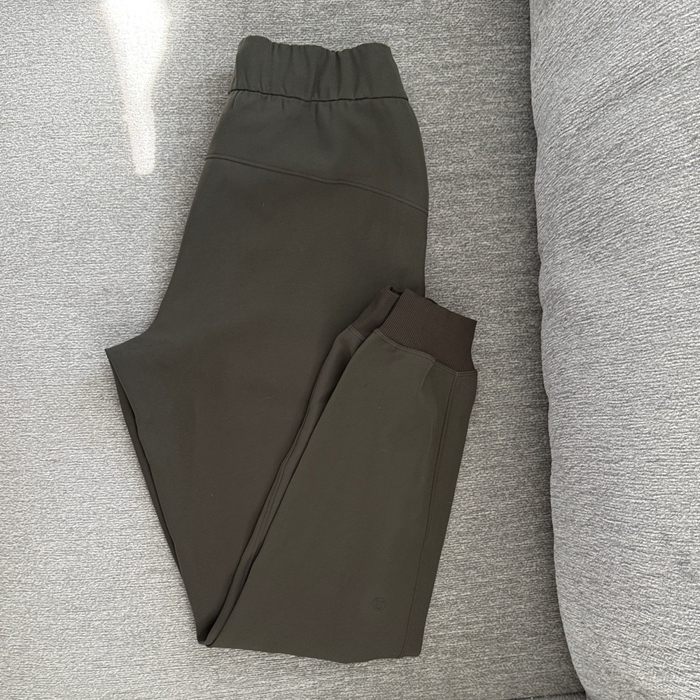 Lululemon On The Fly Jogger Olive Green 4
